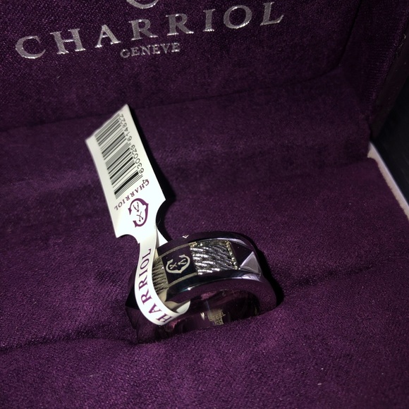 🔆 CHARRIOL forever steel PVD ring - Picture 6 of 6